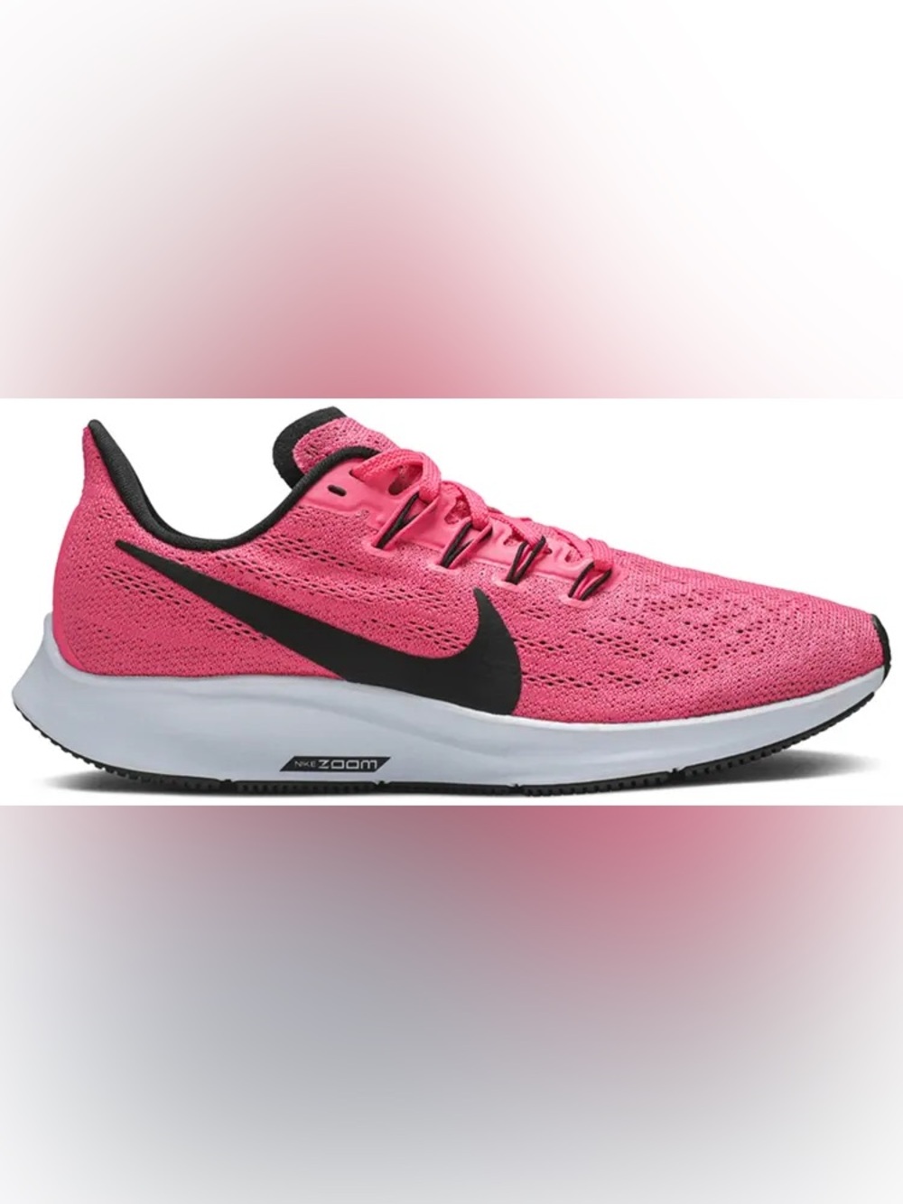 Nike Womens Running Sneakers in Bright Pink and Black
